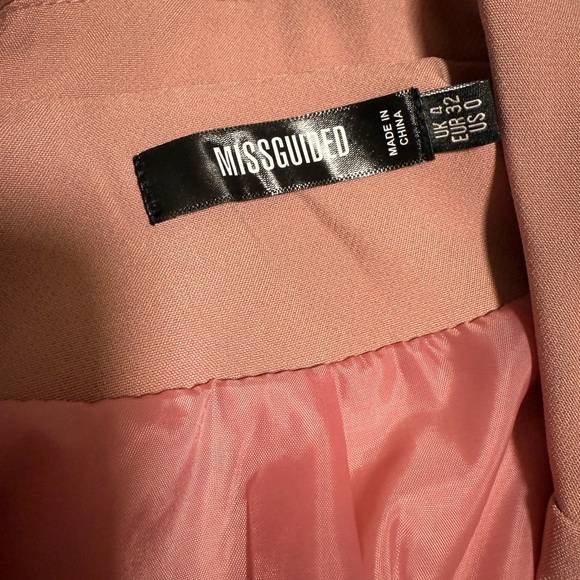 0 missguided oversized mauve pink blazer - Picture 5 of 5